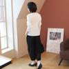 Shiz Madam Women S Simple Line Volume Up pleaTS T T57303