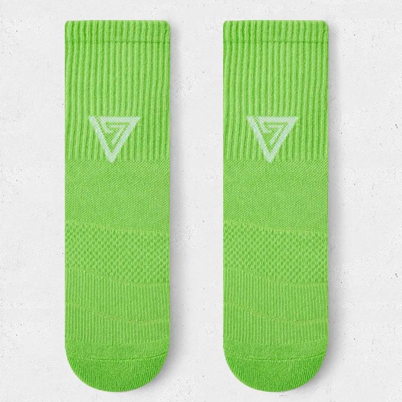 1 пара новых велосипедных носков высокого качества, компрессионные носки для мужчин и женщин, футбольные носки, баскетбольные, для бега на открытом воздухе, профессиональные