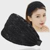 Korean Wide-Brim Lace Hairpin Headband - Non-Slip Hair Accessory 