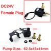 1/2" DC 12V 24V Высоковольтный Ультра-тихий Солнечный Водяной Насос 800л/ч Бесщеточный Двигатель Погружной Насос Циркуляционный Насос Разъем