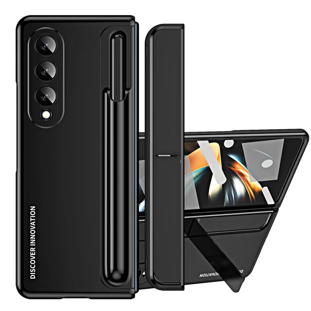 Роскошный чехол из стеклянной пленки с покрытием S Pen для Samsung Galaxy Z Fold 4 5g Fold5 Fold4 Fold 5 Zfold4, защитные чехлы для всего тела