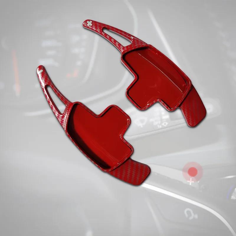 For Mercedes-Benz A B C E Class CLA GLA CLS GLC Paddle Shifter Carbon Fiber Car Steering Wheel Shift Paddle Extension Shifters
