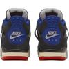 Air Jordan 4 Retro GS Rare Air Kids Sneakers Black Fire-Red Deep-Royal-Blue IB4171-003