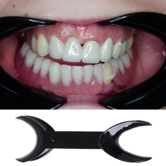 4Pcs Dental Tool Double Head Orthodontic Teeth Two Size Intraoral Cheek Lip Retractor Opener for Dental Hospital