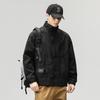 Черная куртка мужская свободная большого размера повседневная мужская куртка куртка одежда модный бренд