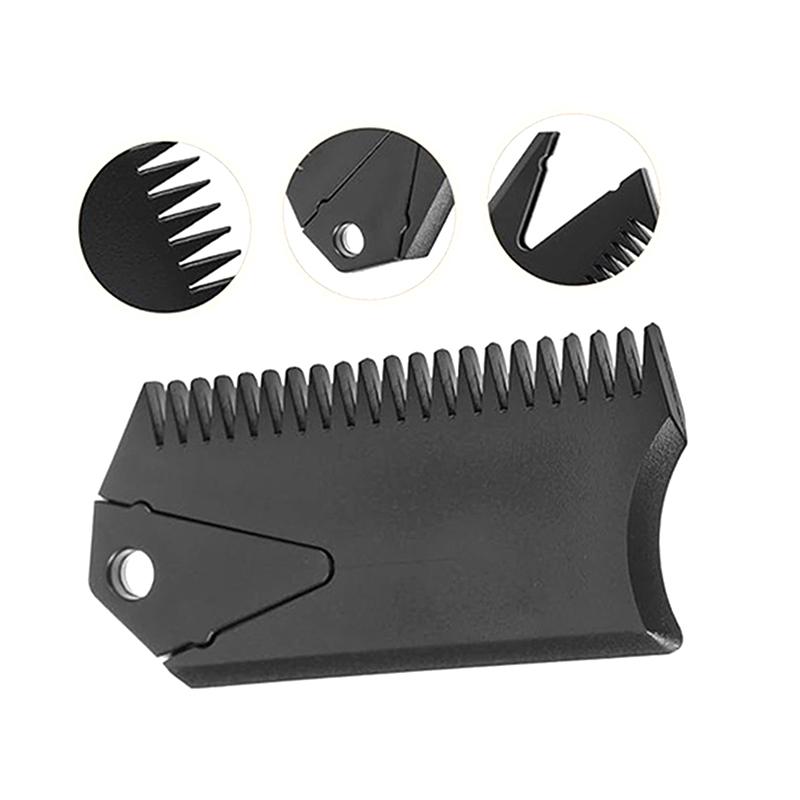 Расческа для чистки воска для досок для серфинга с ключом Fin Расческа для чистки воска для досок для серфинга Очиститель для удаления воска для водных видов спорта Аксессуары для серфинга Skimboard