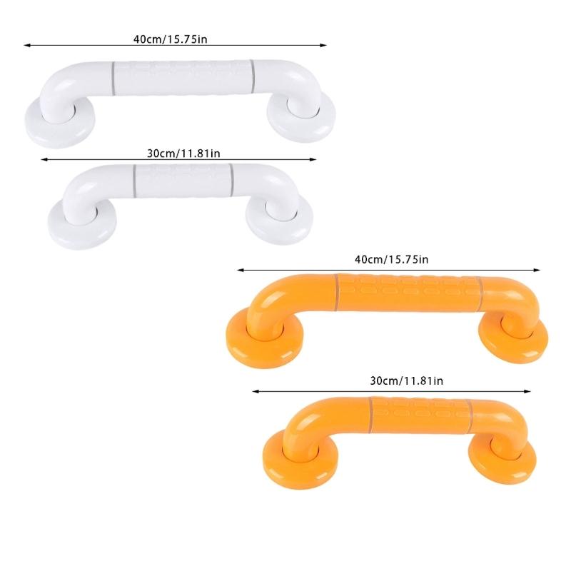 Stainless Steel Shower Handrail with Glowing Features 500 Pound Weight Bearing Antislip Grip for Bathing Safety