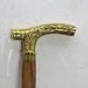 91.44 Cm Royal Walking Stick Handle Special Carving Design Wooden Walking Cane With Brass Carving Design For Special Gift