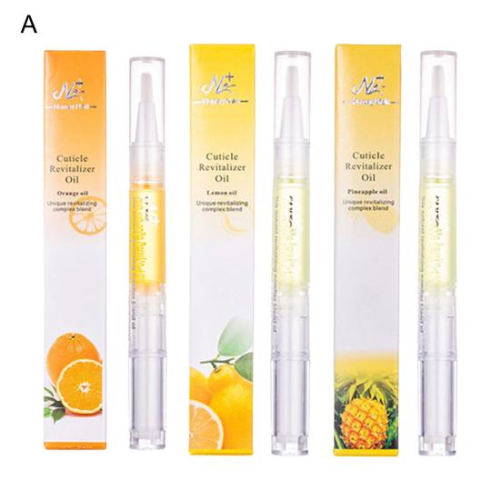 Набор из 3 ручек для питания ногтей, для восстановления потрескавшейся кутикулы, увлажнения кожи, устранения сухости, простой в использовании масляной кисти для УФ-акрилового искусственного натурального маникюра