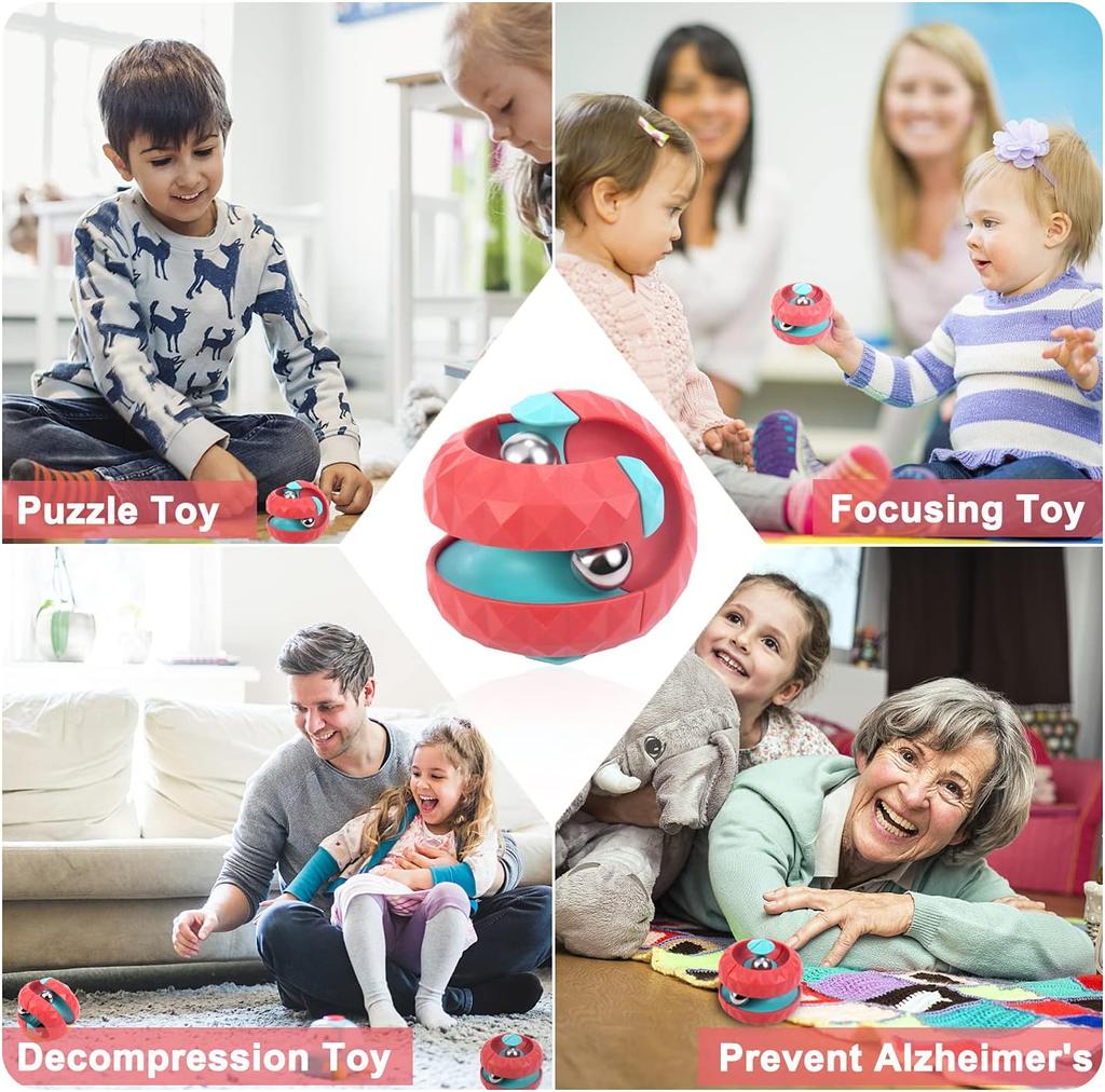 Игрушка-орбитальный шар, игрушка-спиннер, кубики-фиджет, в качестве подарков для снятия стресса и креативных игрушек для декомпрессии