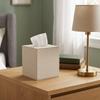 Light Luxury Square Tissue Holder Magnetic Bottom Decorative Napkin Holder Tissue Box  Living Room