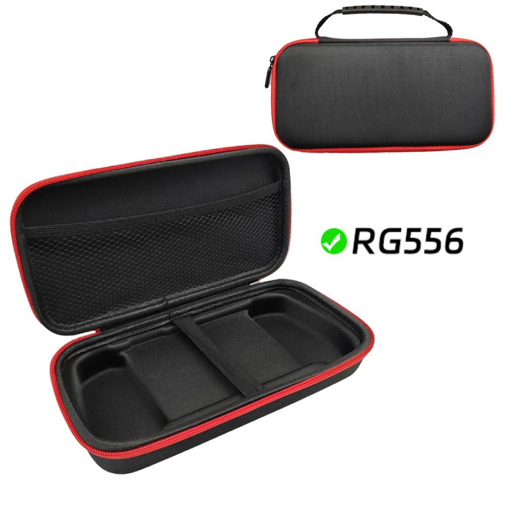 EVA Protective Case for Miyoo Mini Plus for Anbernic RG35XX H RG556 Rg35xxsp R36S Handheld Game Console Portable Storage Bag