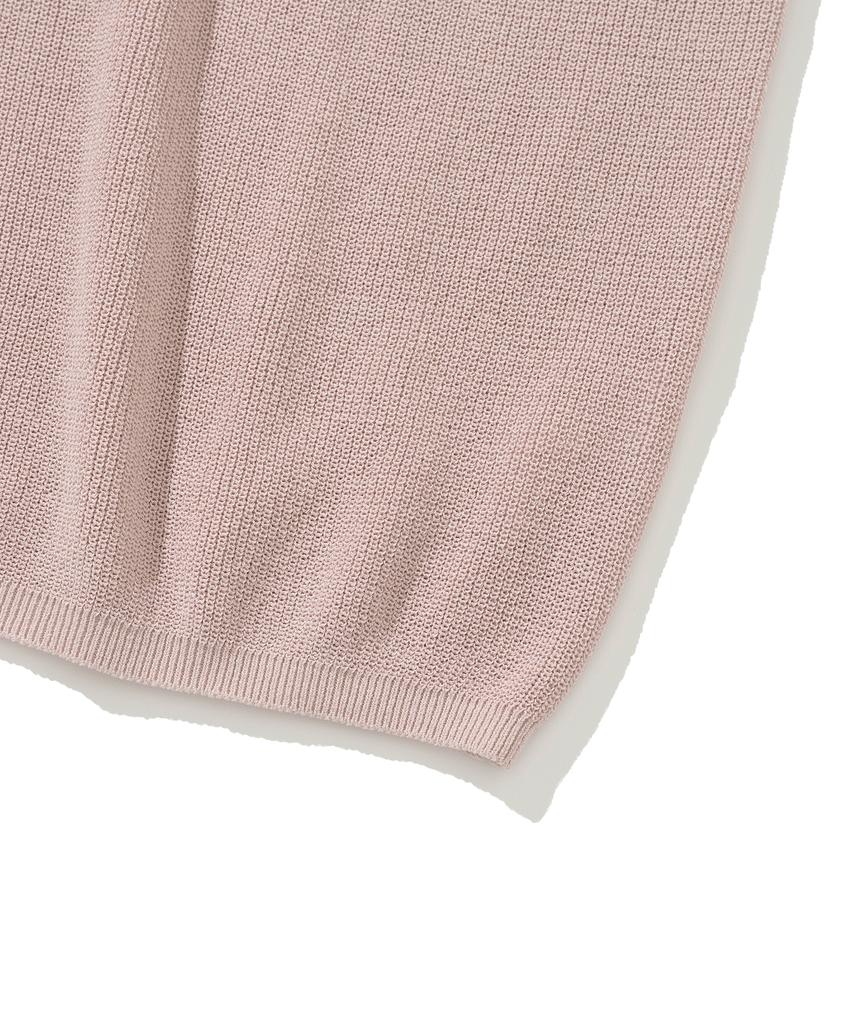 KNITTED Coolever Clover Round Knit Pink