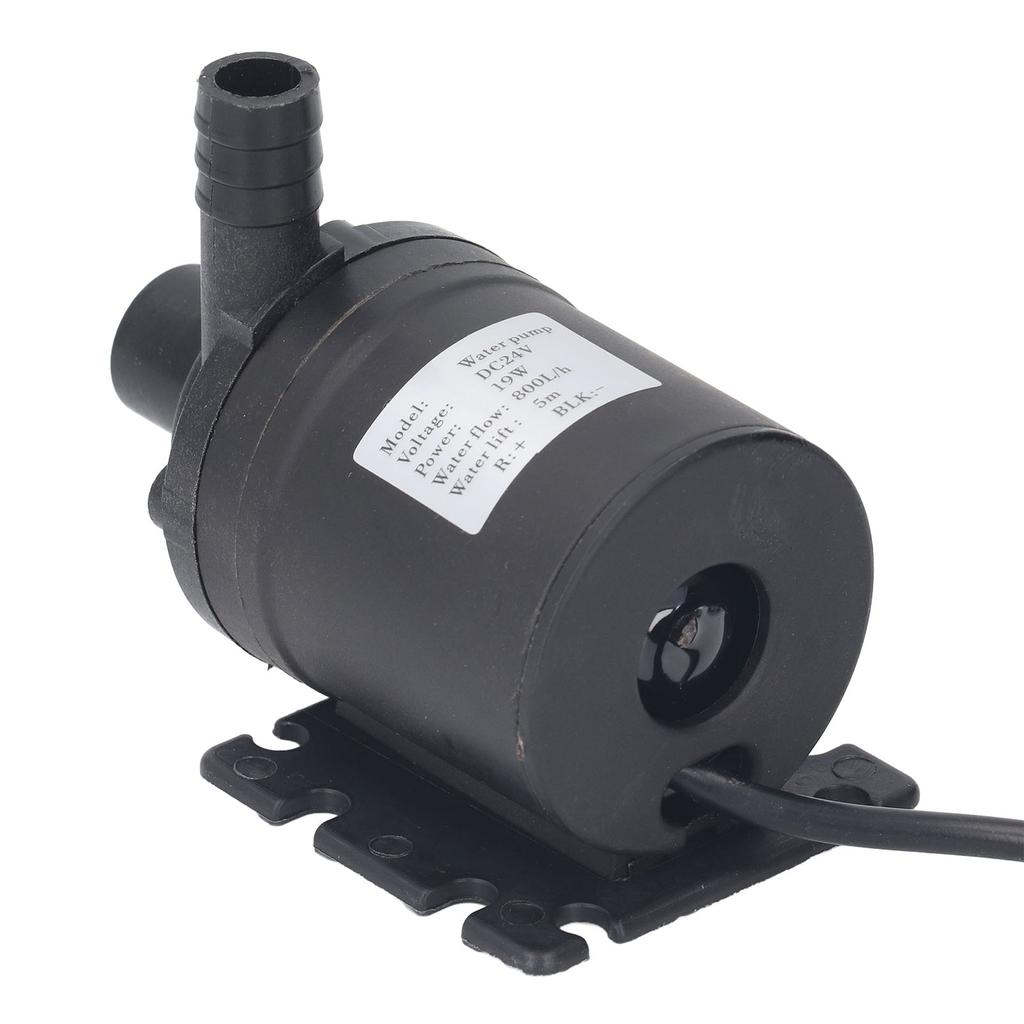 Submersible Pump 200GPH 800L/H Silent Water Pump for Fountain Pond Aquarium 5 Meter Lift DC24V