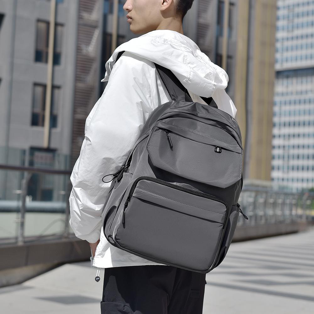 Casual Business Computer Bag Stylish Simple Backpack Large Capacity Travel Backpack