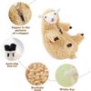 Cute Plush Sheep Doll 16cm Rokkosan Pasture Detachable Soft Simulation