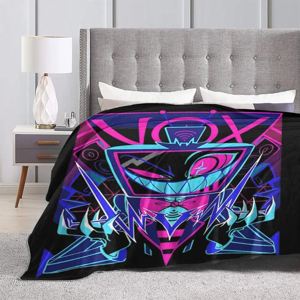 Vox Hazbins Hotels Game Blankets Flannel Funny Breathable Throw Blanket for Bed Covered Spring/Osien