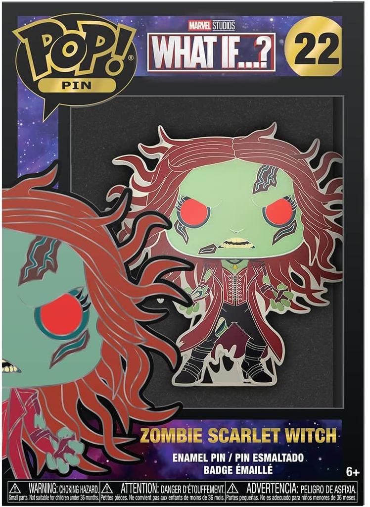 Funko Значок размера Funko Pop Pin Marvel What If Sonbi Scarlet CHANCE OF CHASE Figure Pop!