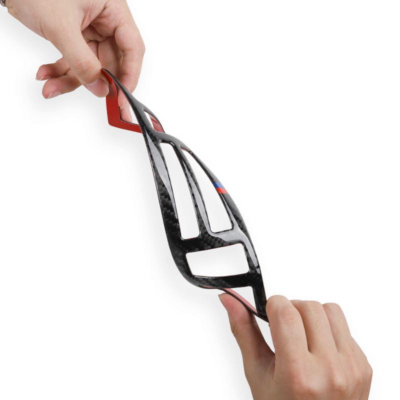 Carbon Fiber Car Inner Door Bowl Windows Control Panel Cover Trim Decal Stickers For Toyota RAV4 06-13 Car Interior