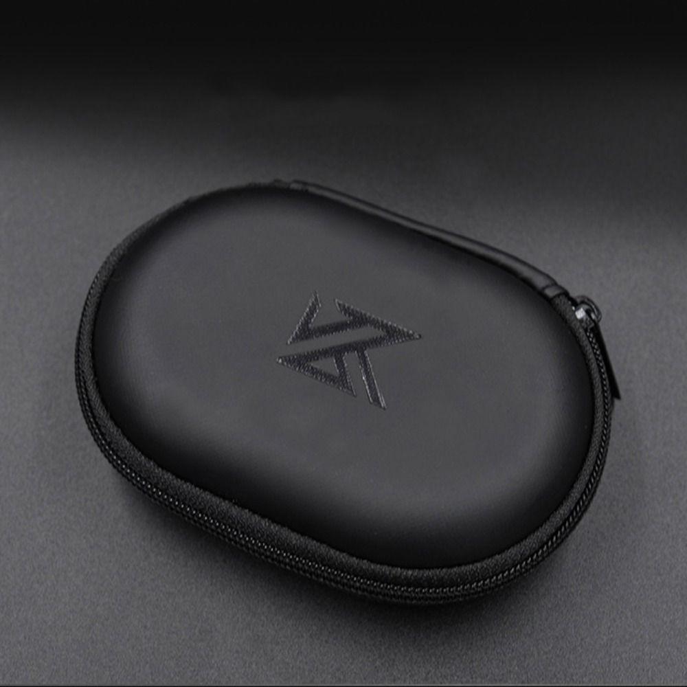 Oval Oval Cortical Earbuds Case PU Oval Cortical Headphone Box Oval Cortical Wired Bag Gift