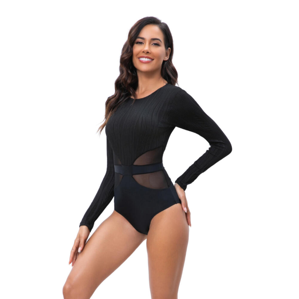 Купальник для серфинга с длинным рукавом, солнцезащитный, женский, для дайвинга, модный купальник