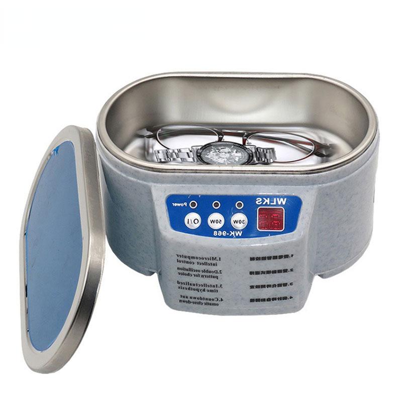 Ultrasonic Cleaner 30/50W Sonicator Bath 40Khz Degas for Watches Contact Lens Glasses Denture