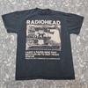 Radiohead Vintage Band T-Shirtarge Fast Track Status Graphic Print