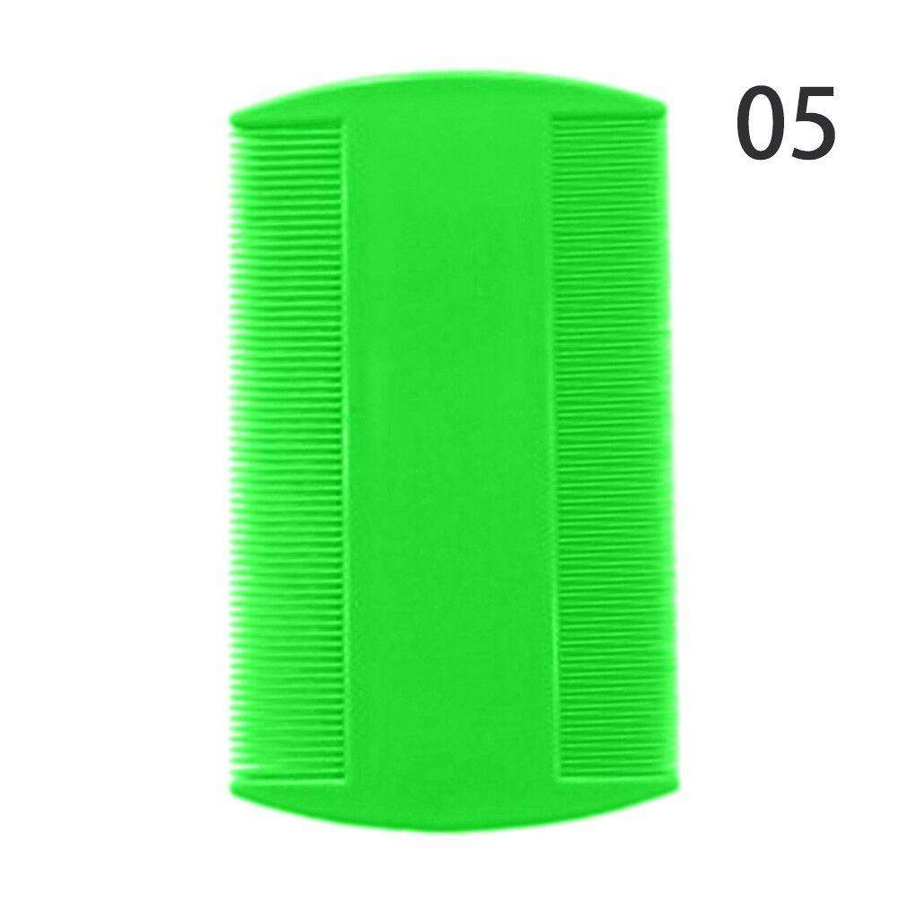 White Double Sided Hair Styling Tools Nit Combs Head Lice Detection Lice Flea Nit Removal Lice Comb
