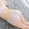 Lace Trim Panties Ladies Sexy Low Waist Girl Breathable Ice Silk Ultra-thin Seamless Briefs