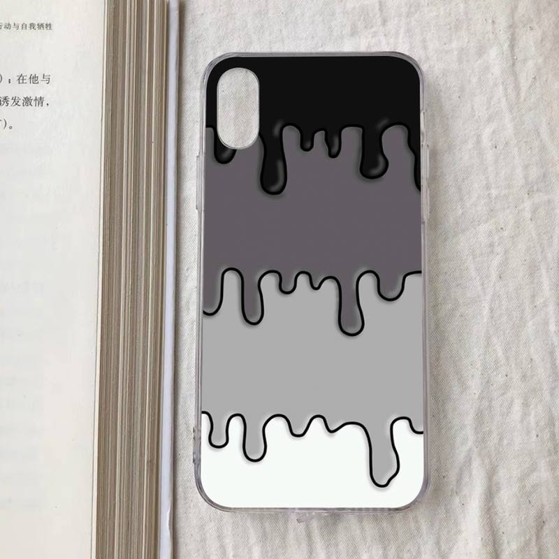 Melting Trans Pride LGBTQ Phone Case For iPhone 11 12 13 14 Mini Pro Max XR X XS TPU Clear Case For 8 7 6 Plus SE 2020