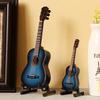 Mini Guitar Miniature Model Classical Guitar Miniature Wooden Mini Musical Instrument Model