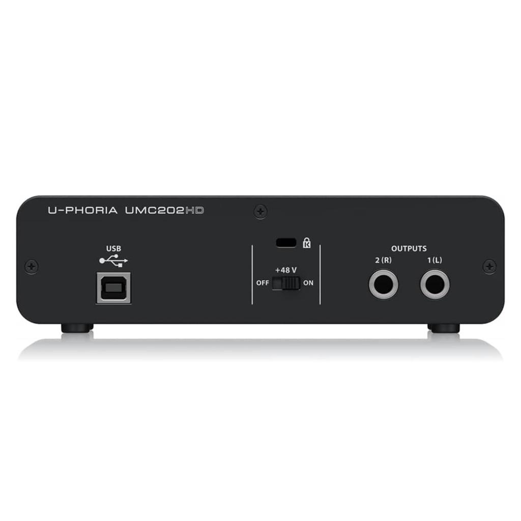 Behringer UMC202HD U-PHORIA 2-Channel