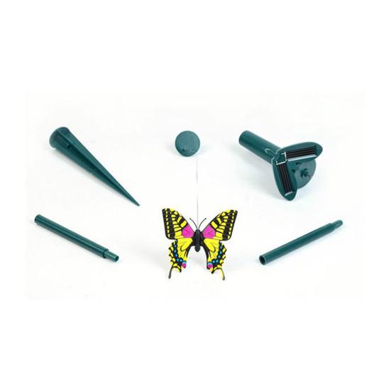 3 шт. летающая порхающая поддельная бабочка на солнечной энергии?Декор садового орнамента