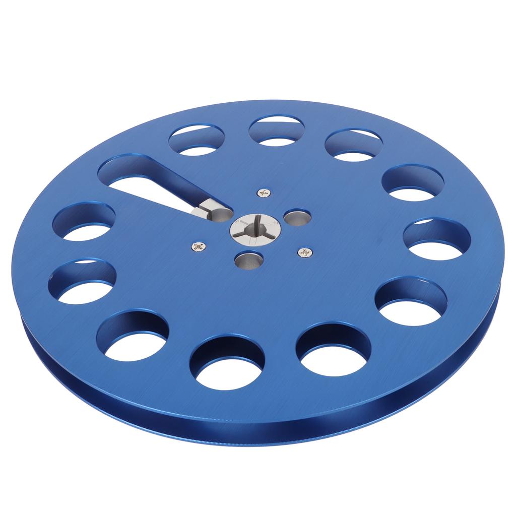 14 7 Inch Empty Tape Reel 11 Holes Universal Aluminum Alloy Open Reel Sound Tape Empty Reel Tape