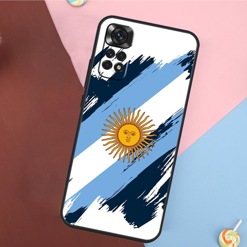 Чехол Аргентинский Флаг для Xiaomi Redmi Note 13 Pro 14 12 11 9 10 9S 10S 11S 12S Redmi 14C 10C 12C 13C