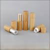 Bamboo Wood Cosmetics Packaging: 5g Wax Tube & Lipstick Tube