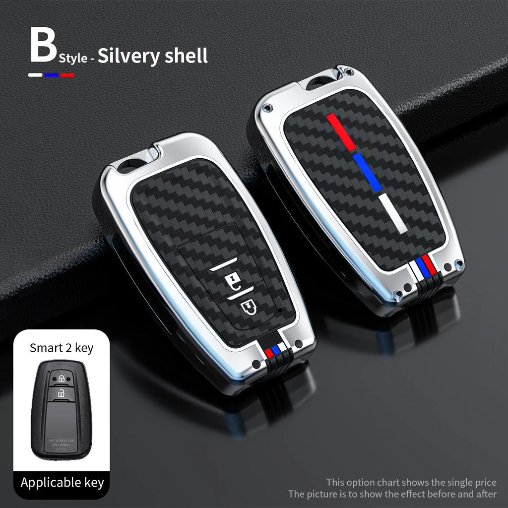 Для Toyota Prius Camry Corolla C-HR CHR RAV4 Prado Izoa Levin Avalon 2018 2019 2020 чехол для автомобильного ключа защитный чехол для ключей