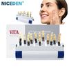 NICEDEN 29 Colors VITA Tooth Guide 3D Master Dental Bleach Shade Guide Teeth Whitening Comparing Dentistry Clinic Colorimetric Plate