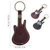 Держатель медиатора для гитары, брелок для ключей, сумка для медиатора + 5 медиаторов