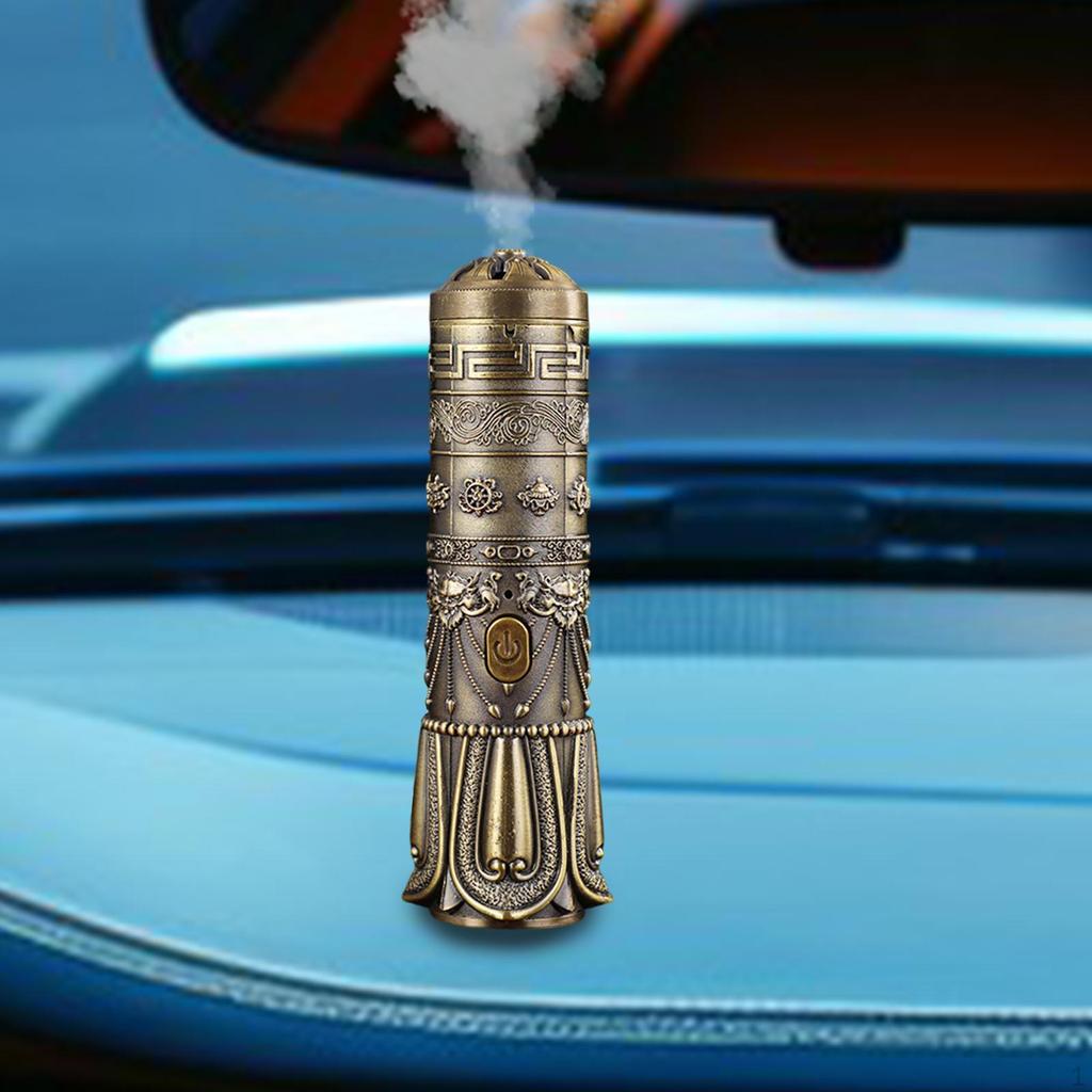 USB Автомобильная электрическая курильница для благовоний Аромадиффузор Маленький электронный держатель Кадило для спа