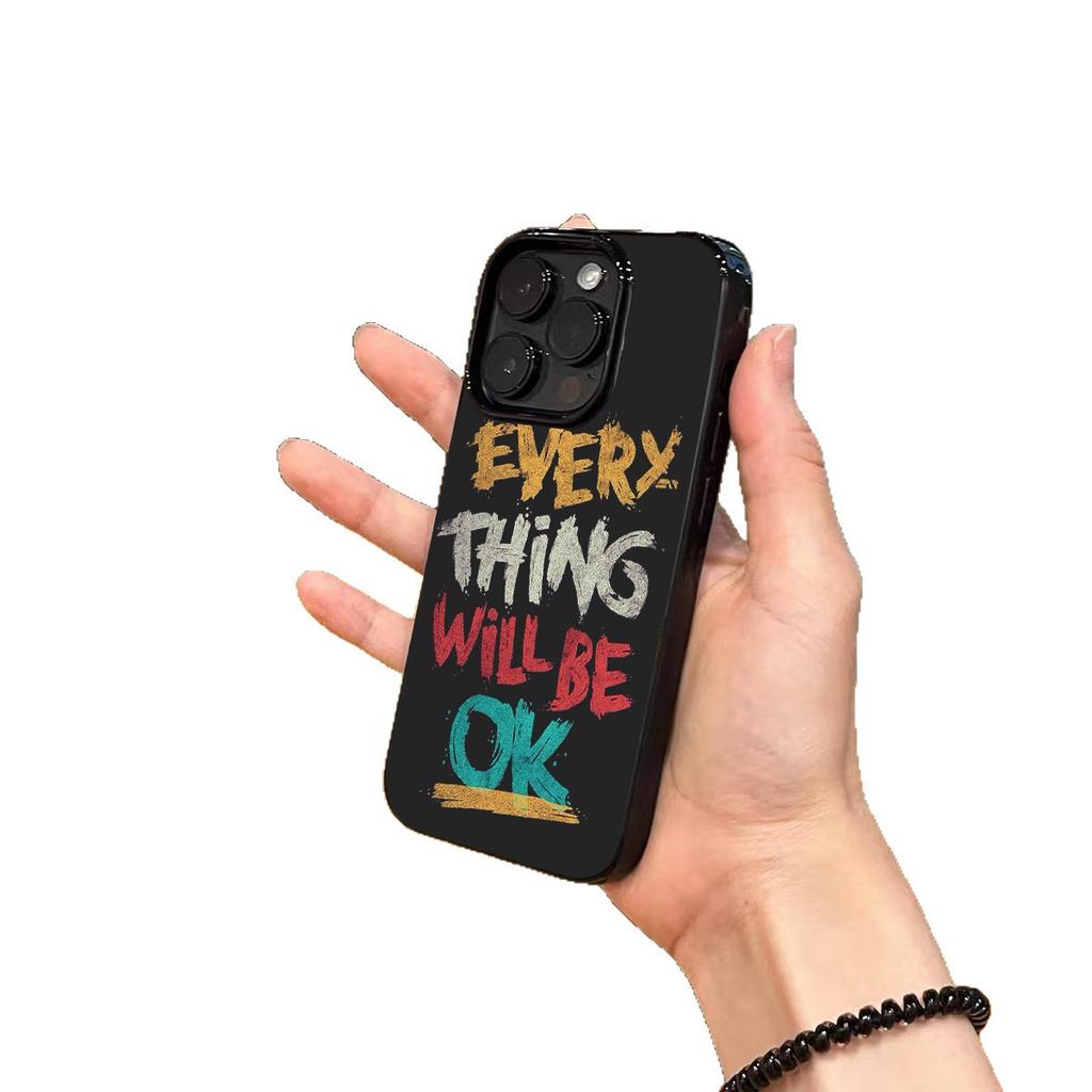 Inspirational English for IPhone17promax for Apple 16 Mobile Phone Case 15 New Style 14pro Cute 13