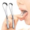 Ibancool Tongue Cleaner, Wide Type, Removes Tongue Coating, Tongue Brush, Tongue Polishing, Bad Breath Care, Zero Gagging, Vacuum Stainless Steel, Pre