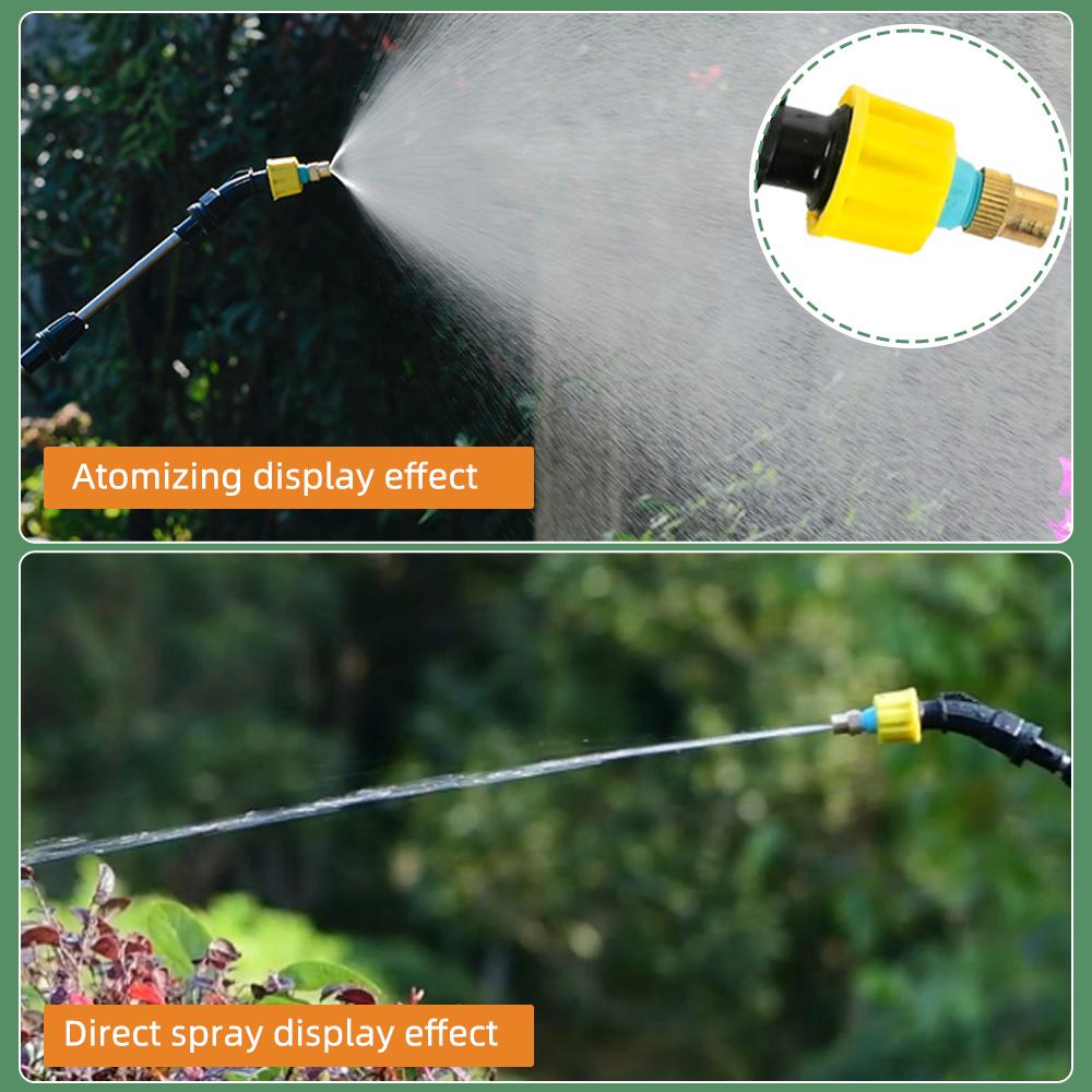 Stainless Steel Water Hose Sprayer Wand Spray Adjustable Electric Power Display Handheld