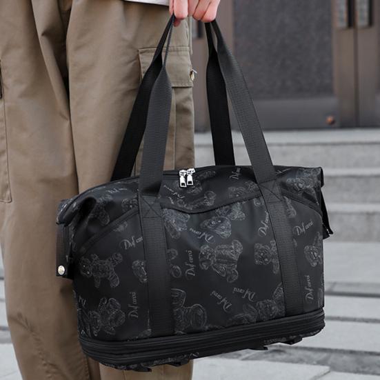 Водонепроницаемая дорожная сумка на колесах, большая вместимость, прочная, легкая в использовании, универсальная, расширяемая, чемоданная сумка для багажа