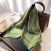 70 * 70cm New Silk Small Square Scarf For Women'S Neck Protection Professional Scarf Versatile Hair Tie Headscarf Scarf