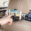 2 in 1 Car Headrest Hook with Phone Holder Seat Back Hanger for  Cloth Foldble Clip Bag Handbag Purse Grocerys Organizer