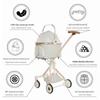 Luxury Foldable Pet Stroller for Small/Medium Dogs & Cats