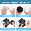 Reusable Face Cover with Filters Set,Carbon Respirator for Painting Against Gas/Dust/Organic Vapors/Smells/Fumes/Sawdust/Asbestos
