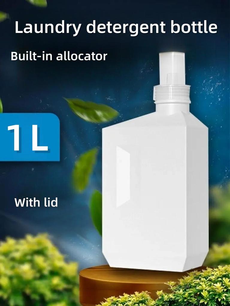 1000 мл Бытовой смягчитель Контейнер для хранения бутылок стирального порошка Шампунь Дозатор геля для душа