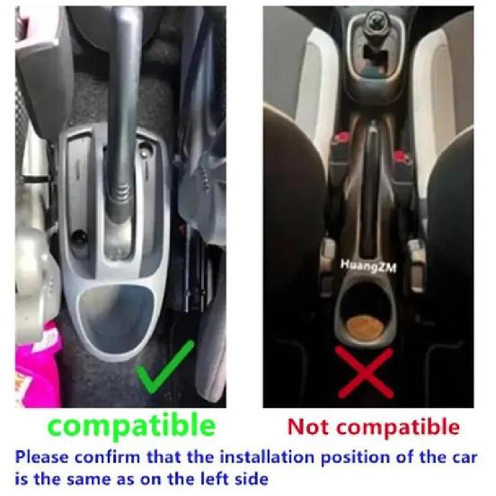 For Toyota Aygo BJ Armrest Box for Citroen C1 Peugeot 107 Armrest Box Store Box Cup Holder Dedicated Retrofit Car Accessories